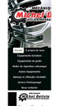 Mobile Screenshot of mecaniquemicheldelisle.com